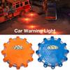 2Pcs Car Warning Lights with 9 Flash Modes Super Bright High Lumens Waterproof Battery Operated LED Warning Lights with Magnet