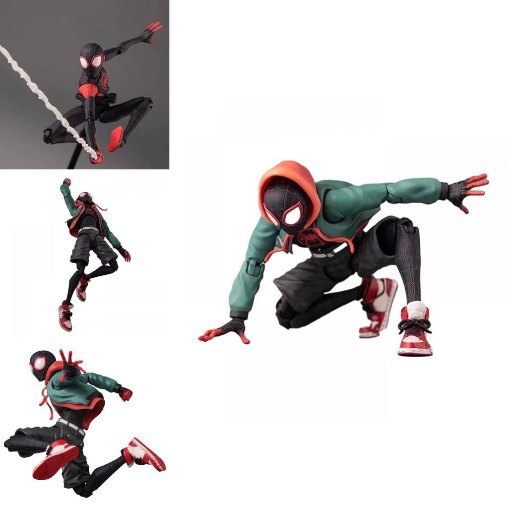 Marvel Shf Человек-паук Параллельная Вселенная 2 Майлз ПВХ Фигурка Действия Модель Оптом/Дропшиппинг