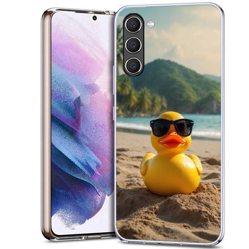 Плавающие резиновые уточки Чехол для телефона Samsung A54 A14 A24 A34 A17 A37 A57 A55 A35 A25 A15 A13 A23 A33 A53 A0
