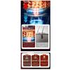 Multifunctional Introduction Liquid Head Massage Comb 2in 1 Vibrating Head Relaxation Tool  Gift