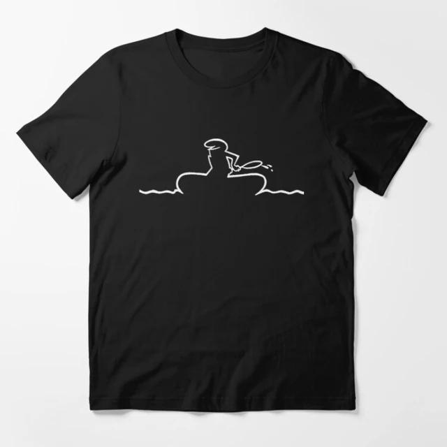 Happy Fashion T Shirts La Linea The Line Osvaldo Cavandoli TV Unisex WoUnisex Style Streetwear Tee Round Neck Casual Tops Camisetas