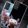 Чехол для телефона "Улыбающаяся саламандра" для Samsung A54 A57 A37 A17 A14 A15 A12 A24 A34 A55 A35 A25 A52S A07 A05S A04S A22 A32 A72 Galaxy