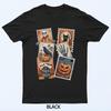 Vintage Halloween Tee Retro Spooky Season Grim Pumpkin T-Shirt