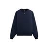Kith Rose Nelson Crewneck Nocturnal Unisex Tops Blue KHM031469-413