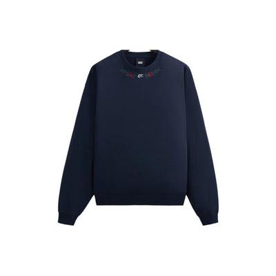 Kith Роуз Нельсон Свитшот Ночной Унисекс Топы Синий KHM031469-413