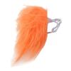 Orange Pet Wig Cat Cosplay Wig Funny Pet Wig Hair with Adjustable Elastic Bands for Halloween Christmas Party Costume Accessory