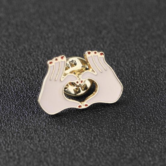 Брошь с мультяшным эмалевым котом, винной розой, булавкой, джинсовой сумкой, воротником рубашки