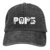 Потертые лучшие бейсболки Pops Ever для мужчин, ковбойские шляпы для женщин, козырек, бейсболки для гитары, рок-кепки