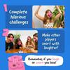 The Oinkcredible"You Laugh You Lose"Party Game, Snorts-Funny Game for Friend, 5 Toy Pig Noses & Challenge Cards Festive Gifts
