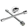 Metal Tire Wrench Silver Socket Wrench Portable Cross Wrench  Household Disassembly