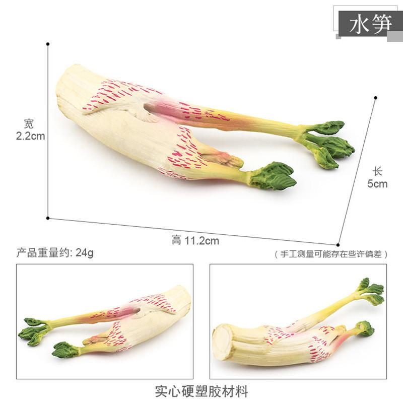 Реалистичный миниатюрный набор горных товаров включает папоротники, инжир, побеги бамбука и многое другое