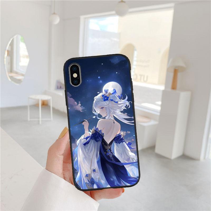 LO47 Genshin Impact Phone Case for Samsung Galaxy M06 M15 M16 M35 M55 M56 A36 A42 A50 A50S A51 A52 A32 A33 A05 A05S A06 A16 A20