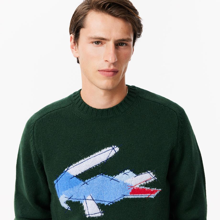 [lacoste] Men's Holiday Pullover AH3145-54NDCJ