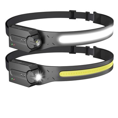 Lepro Headlight Перезаряжаемый светодиодный налобный фонарь с датчиком Источник света Светодиодный налобный фонарь Широкоугольный светильник Водонепроницаемый рыболовный фонарь для скалолазания Высокое освещение