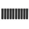 10Pcs Fitness Equipment Handle Grips Pipe Tube Wrap Handle Bars Grips Protective Sleeve Black