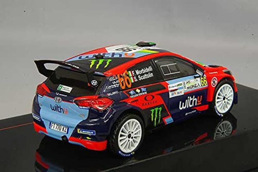 Ixo Ixo Model Hyundai i20 R5 20ACI Монца RAM780LQ #66 Ф.Морбиделли/С.Скаттолин 1/43