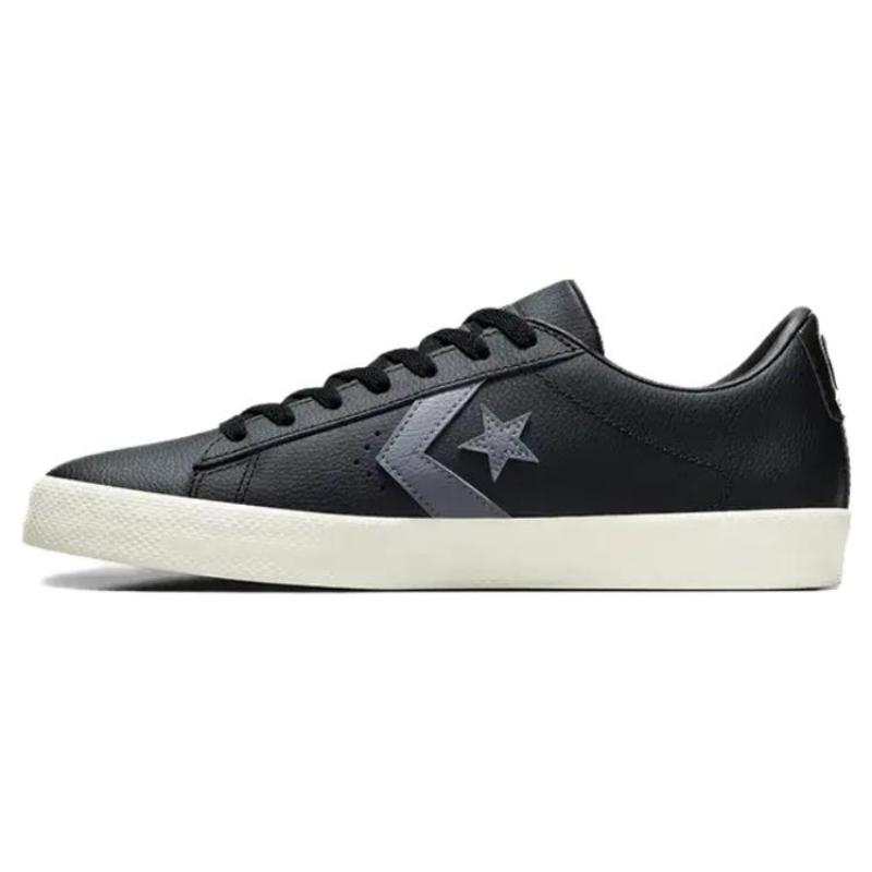 Converse Cons PL Vulc Pro Canvas Comfortable & Versatile Shock Abrasion Resistant Low Top Board Shoes Unisex Black