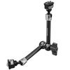 NEEWER Magic Arm Articulating Arm with Ball Locating Screw for Light Compatible SmallRig Cage Rig ST16 11"/28cm 360° Head/ARRI Pin/1/4" DSLR/Action