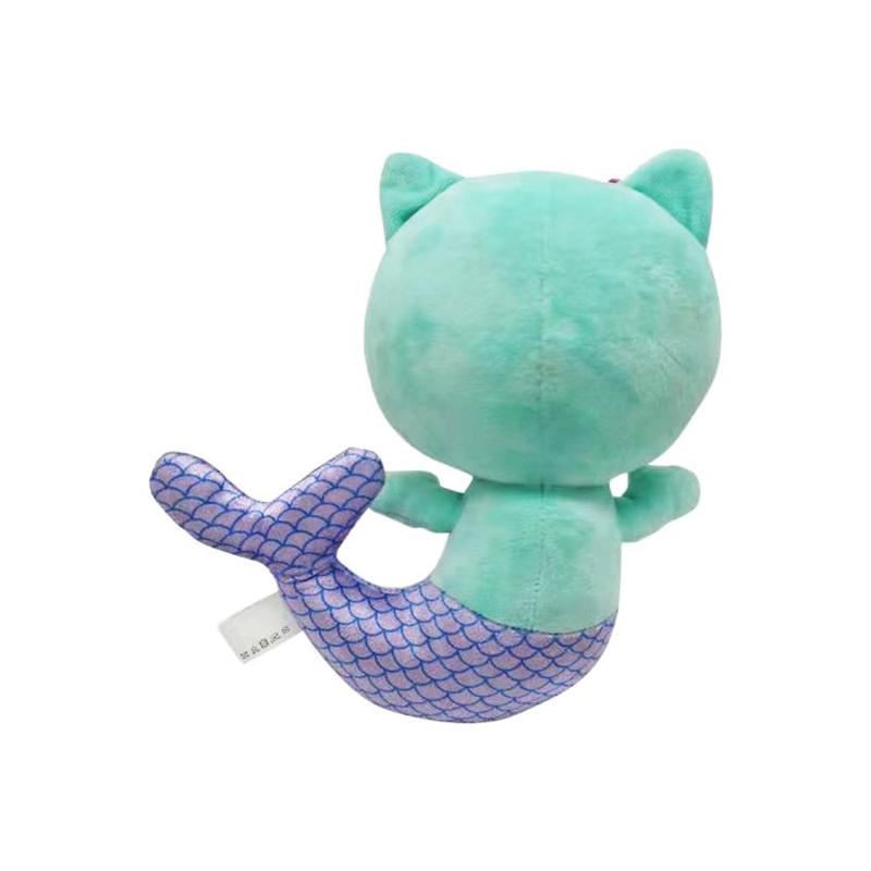 1/4/5pcs Gabby's Dollhouse Plush Toys Mercat Pandy Paws Kitty Fairy CatRat Purr-ific Mermaid Stuffed Animal Soft Doll Kids Gifts