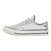 Converse Универсальные удобные низкие кеды Chuck Taylor из парусины, унисекс, белые с синим рисунком A15788C