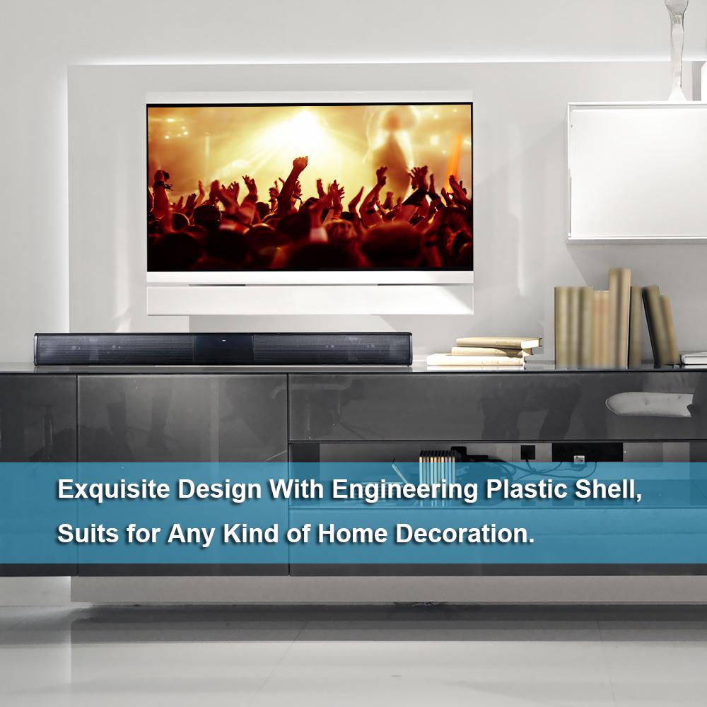 Роскошная беспроводная звуковая панель BT 4.2, динамик для ТВ, домашний кинотеатр, 3D-саундбары, бас-саундбар для телевизора, сабвуфер с