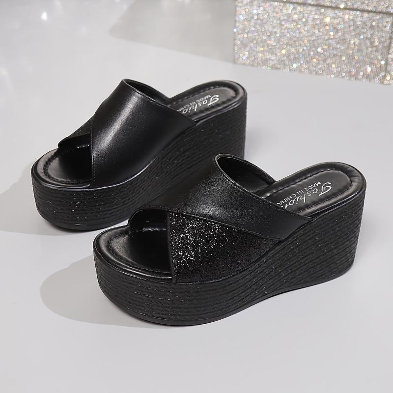 Женские сексуальные модные новые босоножки с открытым носком на высоком каблуке с толстой подошвой удобные женские босоножки