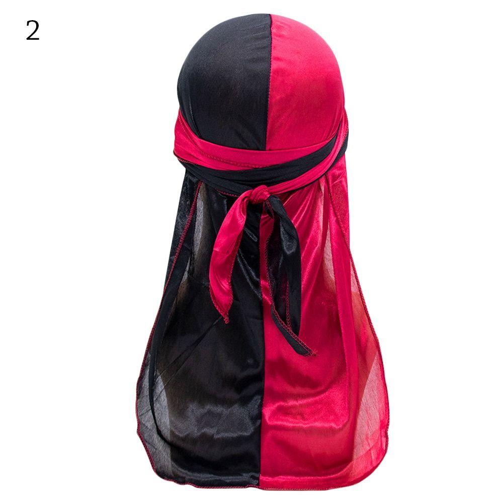 Эластичная бандана, предварительно завязанная пиратская шляпа, регулируемая повязка на голову для мужчин и женщин