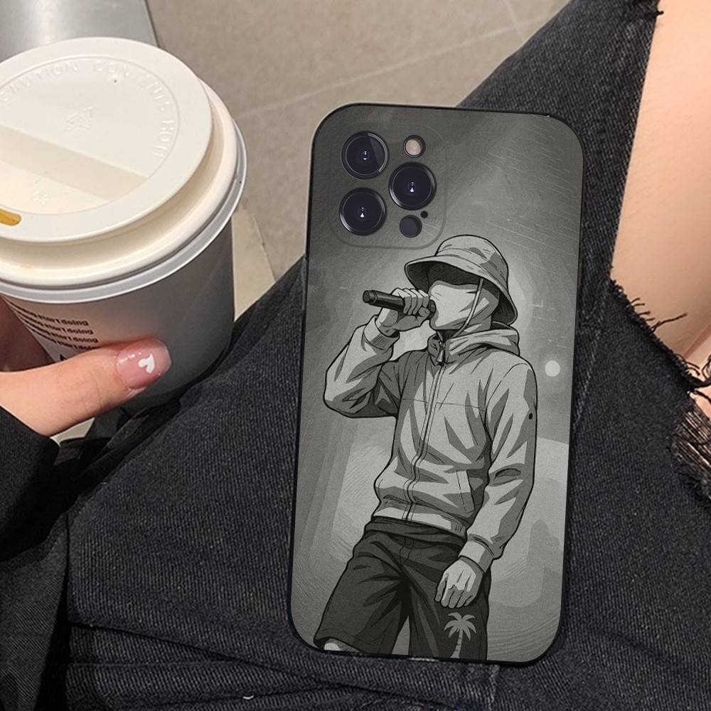 Rapper B-BENY JR Phone Case for iPhone 16 Pro Max 15 17 Plus 14 13 12 Mini 11 Black Cover