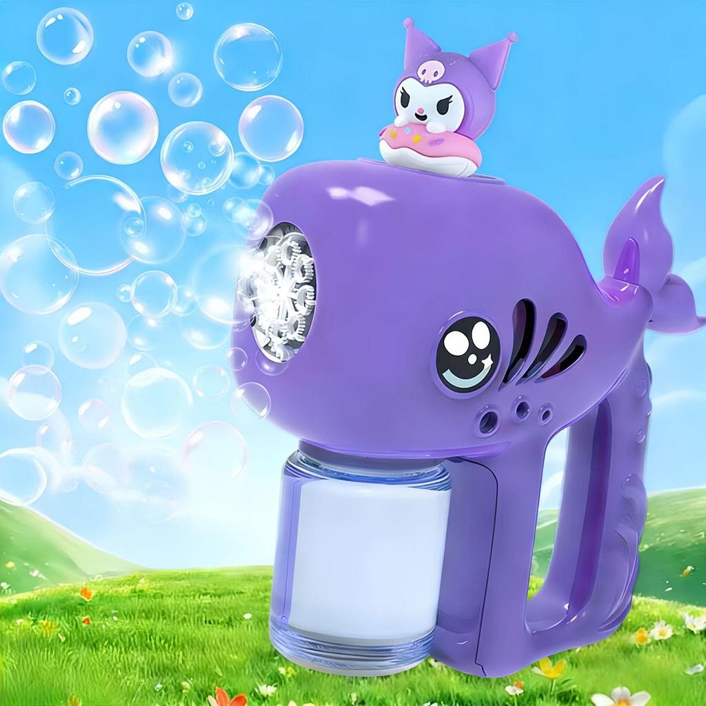 Popular Kid's 32-Hole Electric Bubble Gun - Automatic Handheld Toy for Bubbles