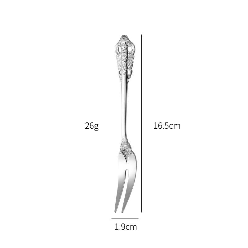 Кухонный набор столовых приборов из серебра и золота из нержавеющей стали Королевская десертная сервировочная ложка Вилки Ножи для стейков Столовые приборы Посуда в западном стиле Подарки