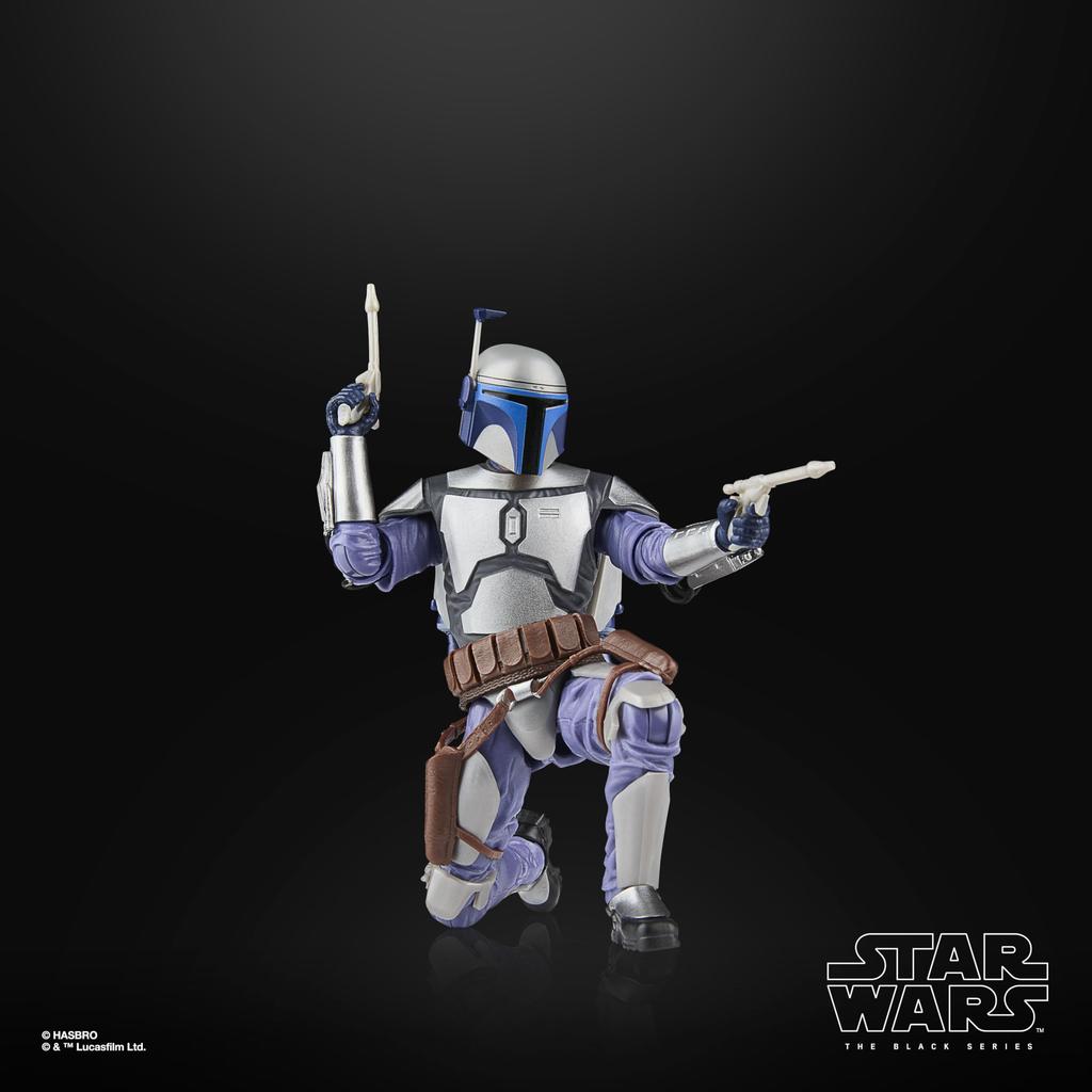 Hasbro Star Wars Star Wars Black Series Jango Star Attack of the Clones Premium Collectible 15cm Action Figure Authentic Fett, Wars (Episode II)