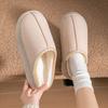Fleece Thickened Thermal Cotton Slippers 2025 New Winter Cotton Shoes Home Indoor Soft-soled Plush Slippers