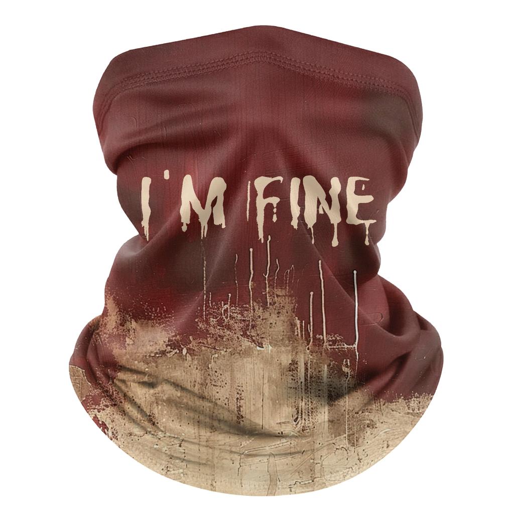 Outdoor Cycling Mask Fashion Printed Headscarf Neck Scarf