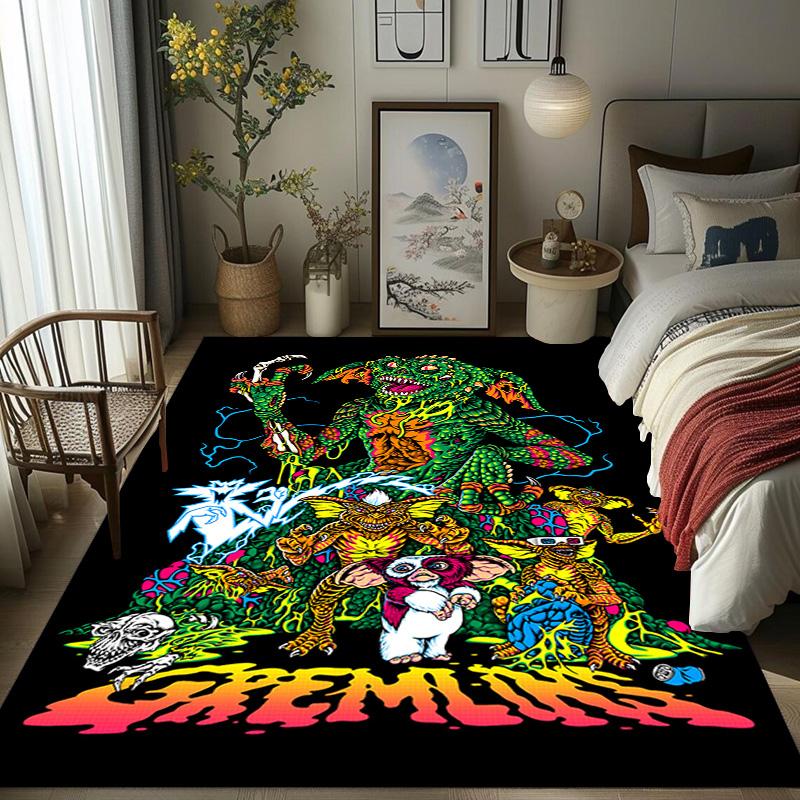 Gremlins Festive Chaos carpet Suitable for all seasons Living room and bedroom mats Dormitory decoration Bathroom mat Christmas gifts