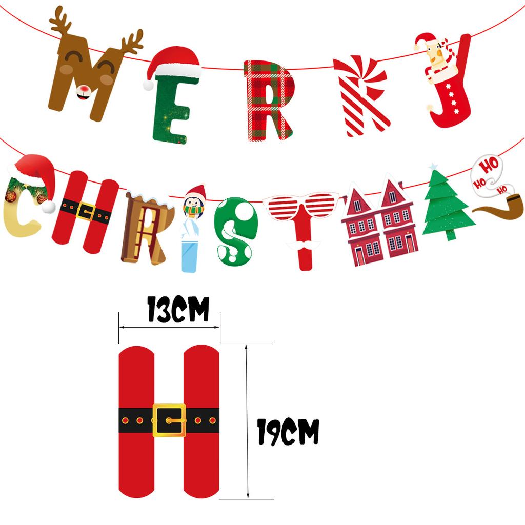Santa Hohoho Balloon Christmas Print Latex 12 Inch Christmas Print Balloon
