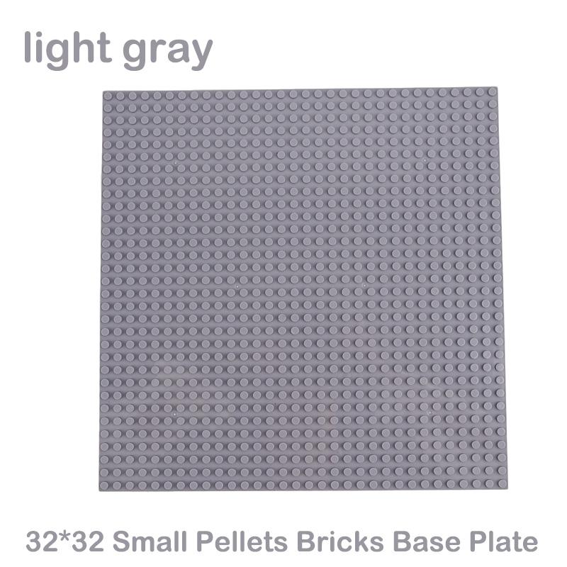 1PCS/4pcs Color 32x32 Base Plates Blocks Small Particle Size Dots DIY Toy Bricks Parts Baseplates Assembly Plate Blocks For Kids