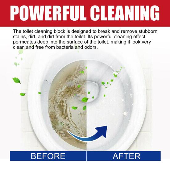 4 шт., автоматические таблетки для чистки унитаза, быстродействующие, быстрорастворимые, долговечные блоки для чистки бачка унитаза для ванной комнаты