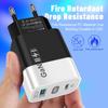 Новое 33-ваттное USB-зарядное устройство GaN с QC 3.0 и PD, поддерживает быструю зарядку 9 В и 12 В - Стандарт США/ЕС.