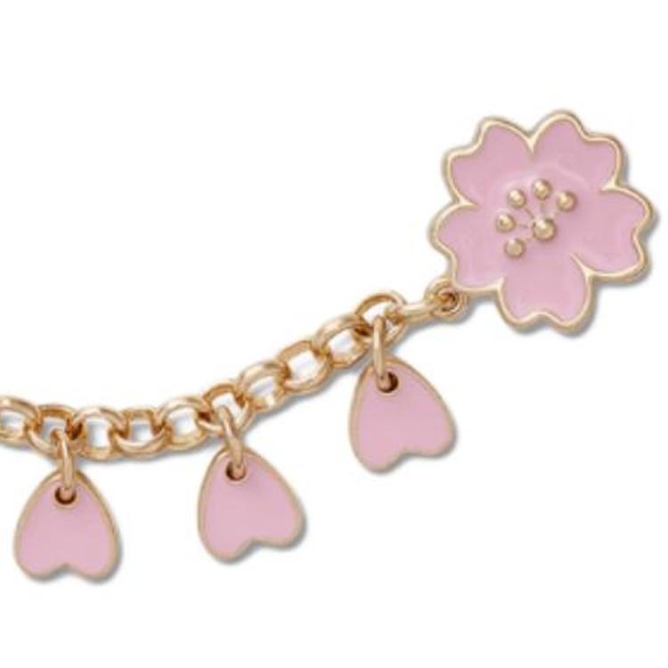 Crocs Цветущая сакура цепочка цинковый сплав аксессуары для обуви женские многоцветные