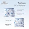 YEEHOO 7A Antibacterial Modal Kids' Boxer Briefs