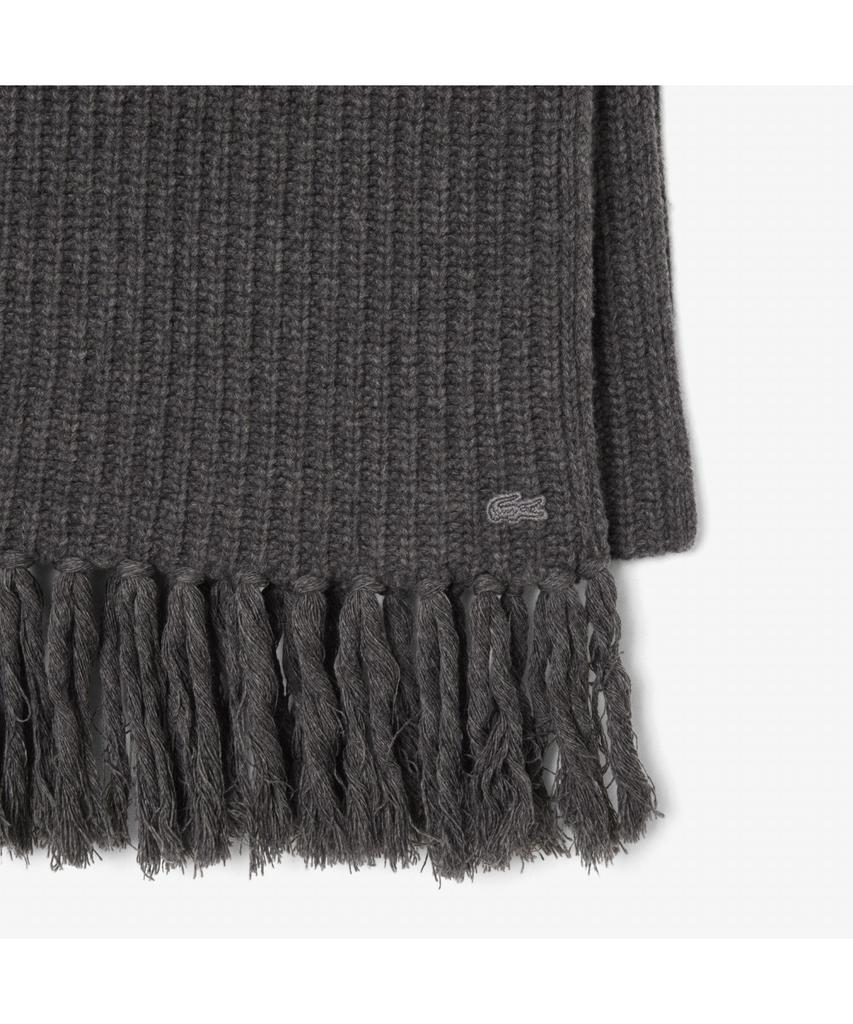 LACOSTE Женский длинный вязаный шарф из шерсти Re4171-55N 050