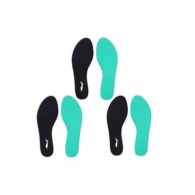 Стельки спортивные мужские Li Ning из полиуретановой пены с мягкой амортизацией, черные, зеленые YQAT035-1