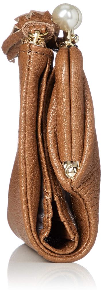 Акриловый кошелек-шар кошелек женский натуральная кожа CMP [Pelke] двойного сложения 08-06-03160