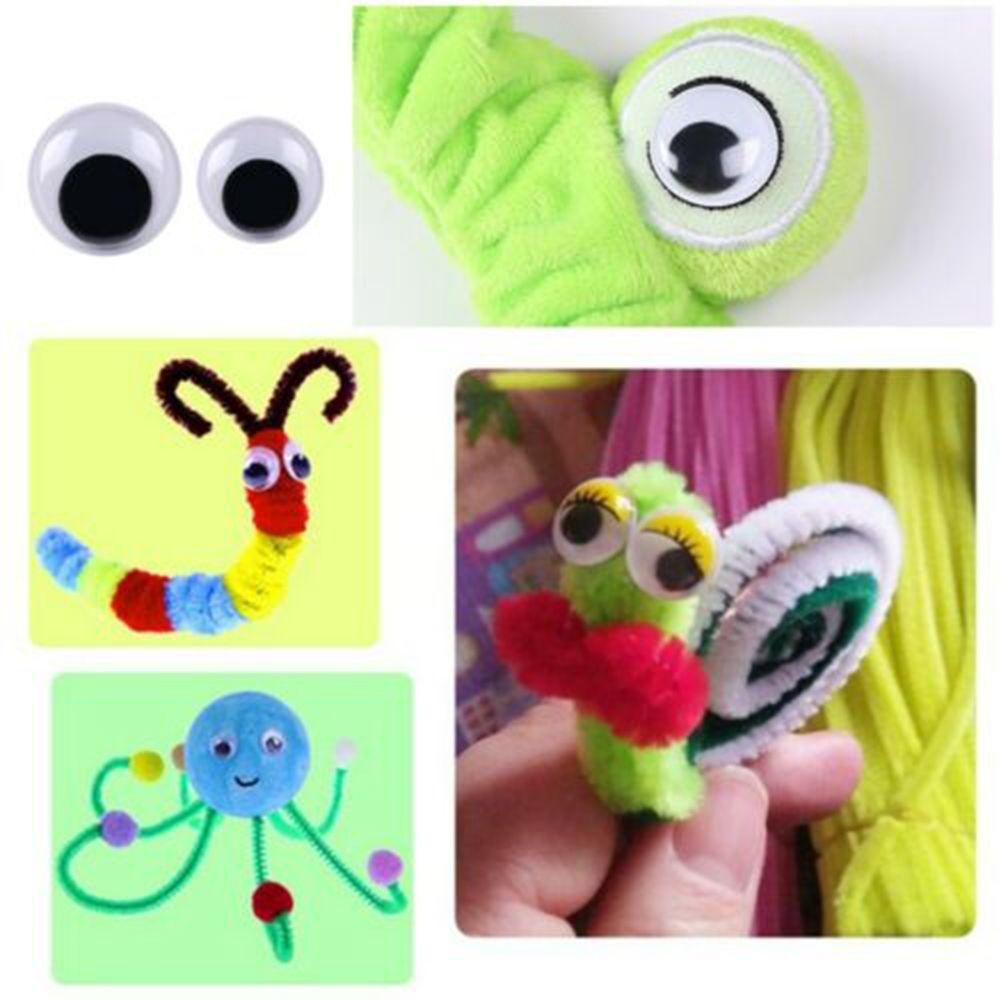 Stuffed Animals Parts DIY Dolls Materials 3D Dolls Accessories Wiggling Moving Eyes Plush Panda Eye