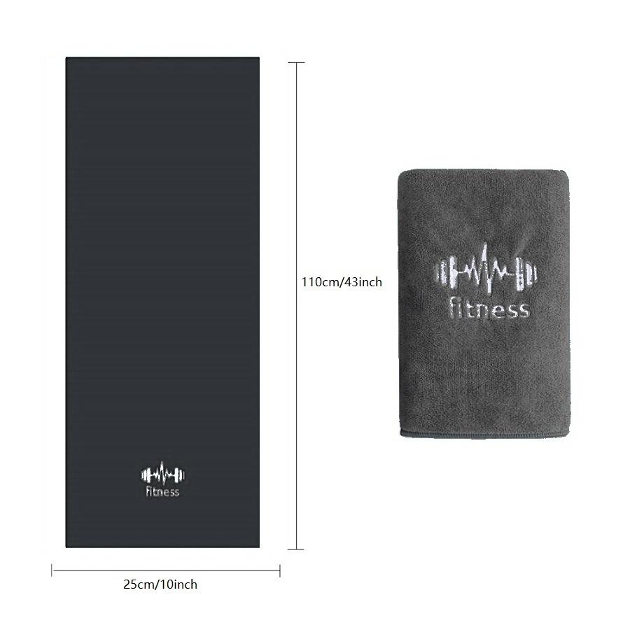 1 шт. Спортивное полотенце Тренажерный зал Полотенце Lpad Банное Быстросохнущее На открытом воздухе Впитывающее воду Бег Баскетбол, Кемпинг Пеший туризм Полотенце для пота