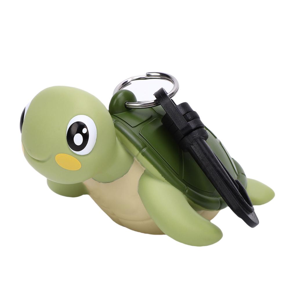 Dive Regulator Dust Cover Silicone Cartoon Turtle Scuba Diving Mouthpiece Holder with Keychain for 2nd Stage Regulator