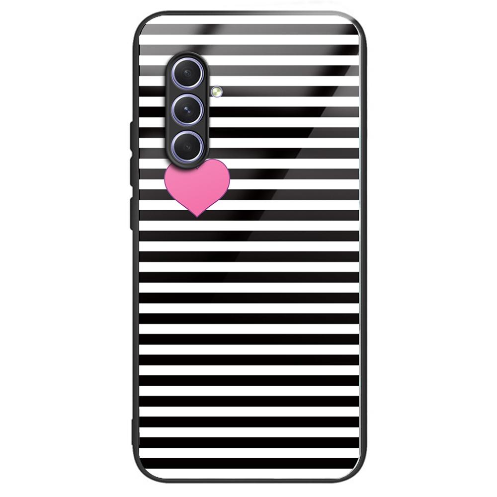 Для Samsung Galaxy A54 5G TPU Frame закаленное стекло чехол телефон защитный чехол