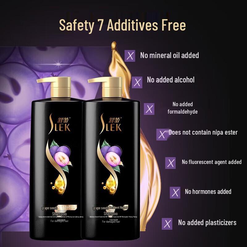 Slek Grape Seed Strengthening & Repair Shampoo