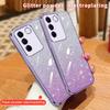 Чехол-кейс со блестками для Vivo V21E Y75 V25E Y36 V23E Y73 V21 Y21S V20 Y15S Y72 V23 Y22 V25 Y51 Y55 Покрытие с гальваническим покрытием