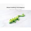 3D Printed Bamboo Dragon,3D Printed Flexible Articulated Dragon,Home Office Decor Executive Desk Toys